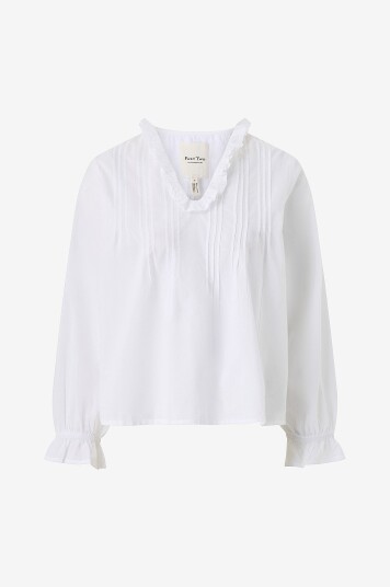 Part Two   Bluse Amillapw Bl   Hvit