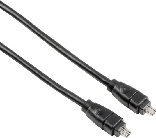HAMA Kabel FireWire 4-4 Svart 2m HAMA Kabel FireWire 4-4 Svart 2m