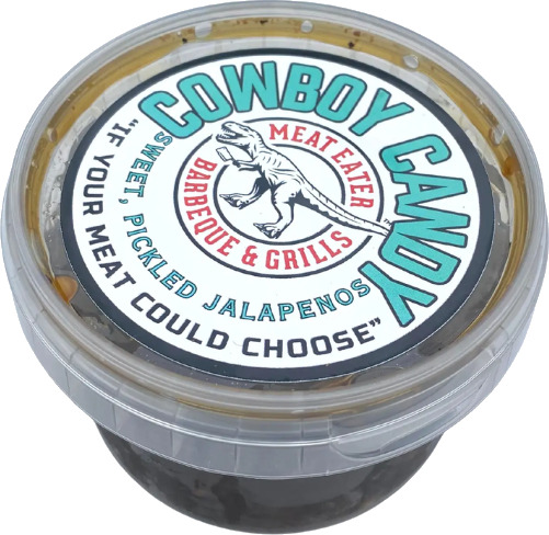 Cowboy Candy 260g MeatEater BBQ Søte syltede Jalapenos