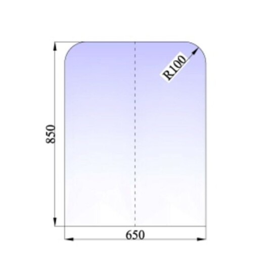 Tolmer Gulvplate 650x850x6mm Herdet Glass Sotet Tolmer Gulvplate 650x850x6mm Herdet Glass Sotet