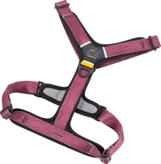 Ollydog Alpine Reflective Comfort Harness Rosewood M