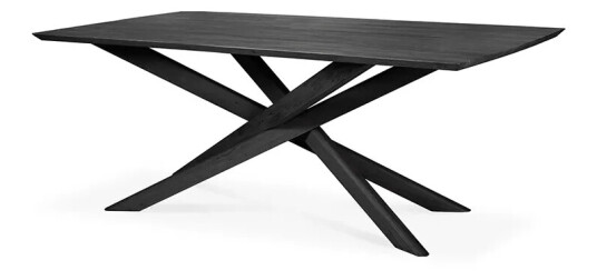 Ethnicraft Mikado Spisebord 106x203 cm Svart Eik