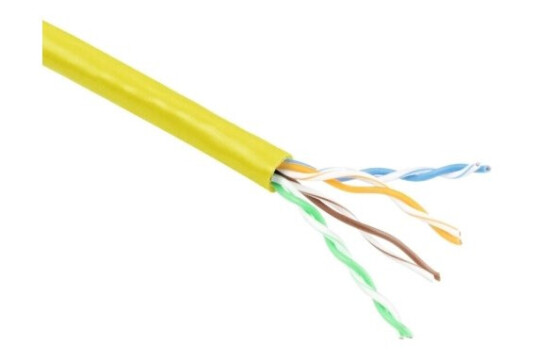 Act Cat6 U/Utp Stranded Patch Yellow 100 M C6 U/Utp Patch Pvc Yellow 100M (Ep880h)