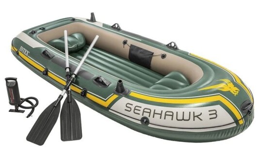 Oppblåsbar båt Seahawk 3 med pumpe plus 2 årer Intex 68380 Oppblåsbar båt Seahawk 3 med pumpe plus 2 årer Intex 68380