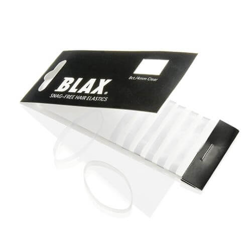 Blax Evigvarende strikk transparent 4mm, 8 stk.