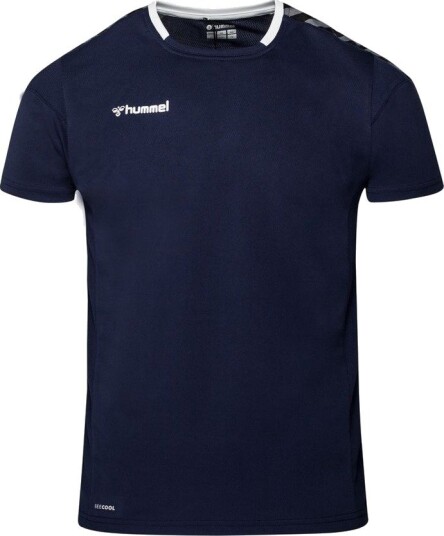 Hummel Spillerdrakt Authentic Poly Marine/hvit Barn størrelse 128 cm