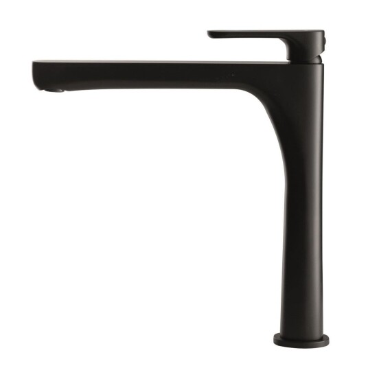 Newform Linfa II Høy H276mm - for Benkeplate Svart Matt (KO-6941501093)