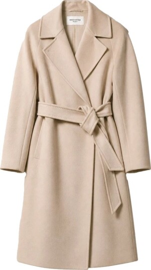 Weekend Max Mara Dame Frakker Beige XS, Weekend Max Mara Dame Frakker Beige XS,