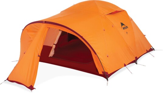 MSR Remote 3 Expedition 3-person Telt Orange OneSize MSR Remote 3 Expedition 3-person Telt Orange OneSize