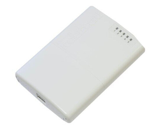 Mikrotik PowerBox 5-Port PoE Router Hvit