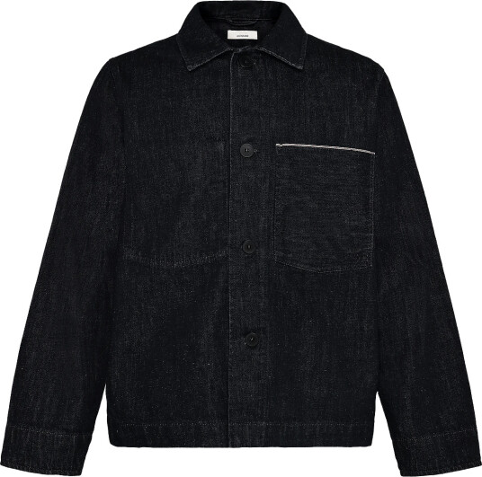 Annarr Anrfloki Selvedge Denim Rinse Overshirt Navy XL Annarr Anrfloki Selvedge Denim Rinse Overshirt Navy XL