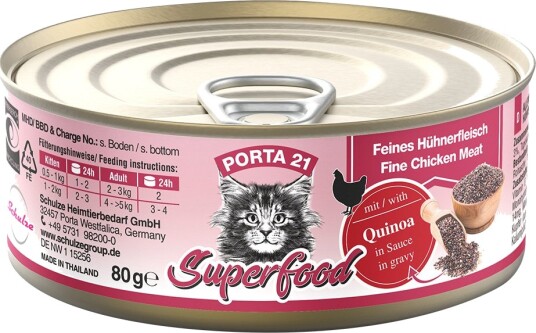 Porta 21 Superfood Kylling Med Quinoa 24 X 80 G