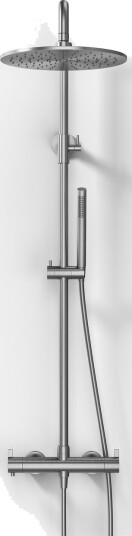ArkiLife AVAO AABT900 S02 Termostatsett Ø30 Wellness Rain Børstet Rustfritt Stål