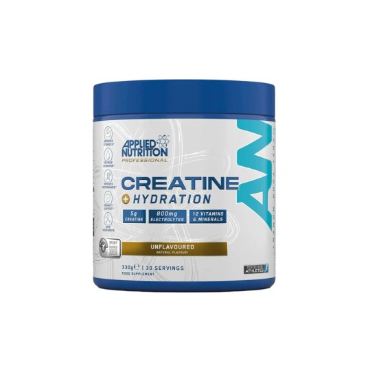 Applied Nutrition Kosttilskudd Kreatin + Hydration nøytral smak 360 g Applied Nutrition Kosttilskudd Kreatin + Hydration nøytral smak 360 g