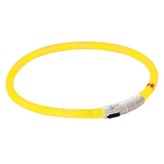 Kerbl Kerbl Maxi Safe Led Halsbånd Gul 81190 Kerbl Kerbl Maxi Safe Led Halsbånd Gul 81190