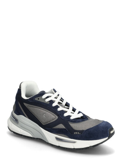 Polo Ralph Lauren Suede/Leather/Mesh Trackstr 275 Sk    Navy   43.5