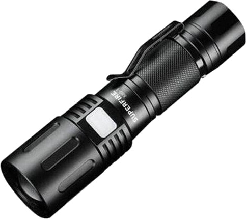 Superfire X60-T - Tactical Flashlight - Led - 5-Modus - 36 W - Svart Superfire X60-T - Tactical Flashlight - Led - 5-Modus - 36 W - Svart