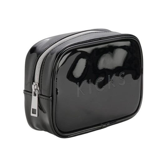 Small Boxy Make Up Bag Black Small Boxy Make Up Bag Black