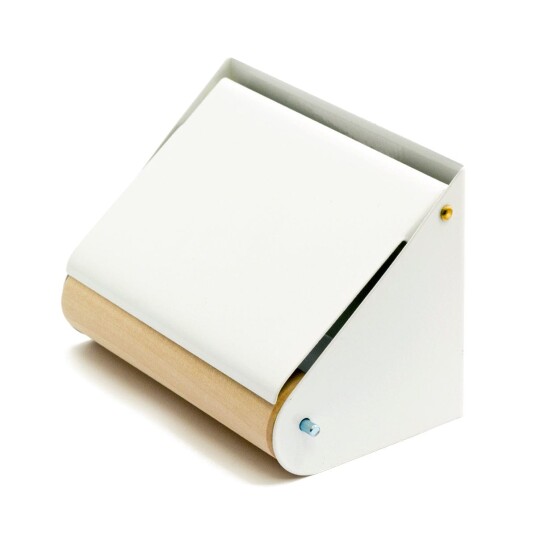 Habo 3400 Toalettpapirholder med Trerulle Hvit