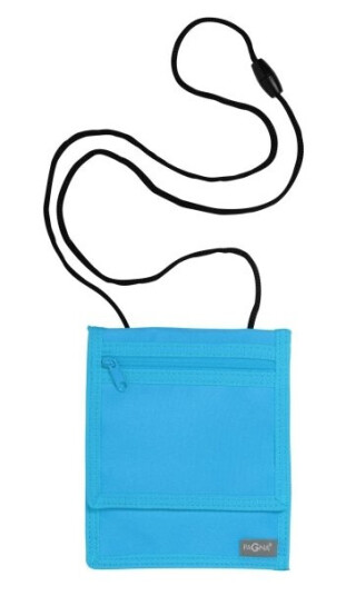 Pagna 99508-20, Nakkepose, Blå, Nylon, Monokromatisk, Nakkestropp, Hekte Og Malje