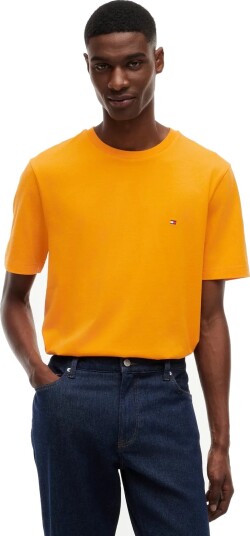 Tommy Hilfiger Ess Seasonal Reg Fit Solid Tee Orange M Tommy Hilfiger Ess Seasonal Reg Fit Solid Tee Orange M