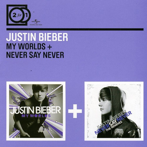 Justin Bieber My Worlds + Never Say Never CD