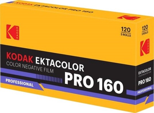 KODAK Eastman Ektacolor Pro 160 120-format - 5 Rolls