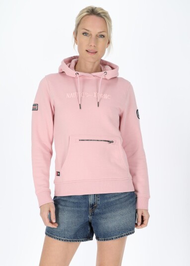 Nautic Experience Marstrand Hood W Sea Rose 34 Hoodies