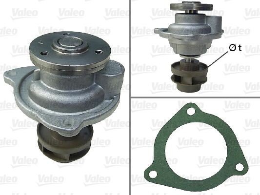 VALEO 506809 Vannpumpe VALEO 506809 Vannpumpe