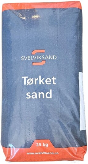 Mellomgrov treningssand 25 kg