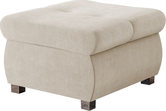 Cerys Fotpall 60 cm - Beige