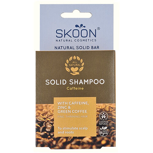 Skoon Solid Shampoo Bar Caffeine 90 g Skoon Solid Shampoo Bar Caffeine 90 g