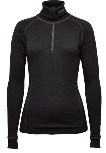 Brynje Lady Arctic Zip Polo blåck XS
