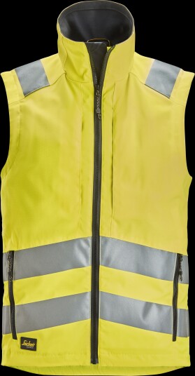 Snickers Workwear Vest 4534-6600 Varsel, Gul 3XL