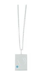 Design Letters Zodiac by Design Letters - Aquarius Silver Design Letters Zodiac by Design Letters - Aquarius Silver
