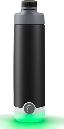 HidrateSpark Pro 17 Smart Drikkeflaske med Sugerør og LED (500ml) Deep Blå