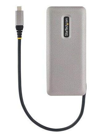 StarTech.com 4-Port USB-C Hub 1x USB-A and 3x USB-C Ports USB 3.1 10Gbps Bus Powered USB Type C Hub with 9.8in (25cm) Wrap-Around Cable USB-hub - 4 porter - Grå StarTech.com 4-Port USB-C Hub 1x USB-A and 3x USB-C Ports USB 3.1 10Gbps Bus Powered USB Type C Hub with 9.8in (25cm) Wrap-Around Cable USB-hub - 4 porter - Grå