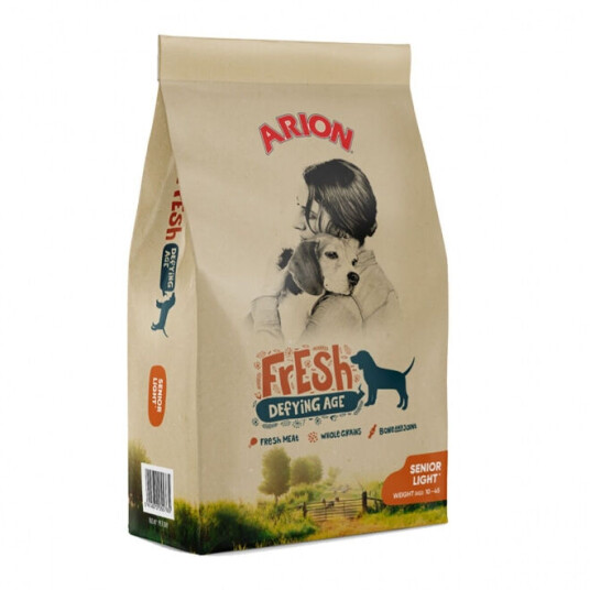 Arion Fresh Senior Light Tørrfôr til hund 12 kg - Ledd & Bevegelighet