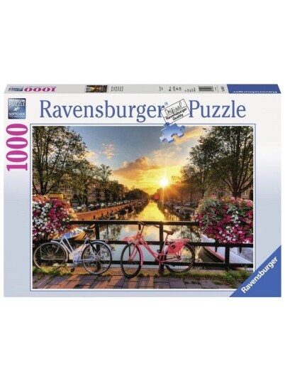 Ravensburger Bicycles in Amsterdam - 1000p