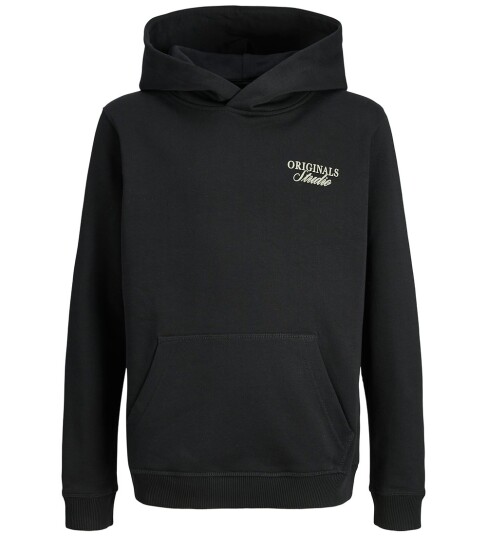 Jack & Jones Jornorrebro Typo Back Sweat Hood Sn Jnr Black 164 Jack & Jones Jornorrebro Typo Back Sweat Hood Sn Jnr Black 164