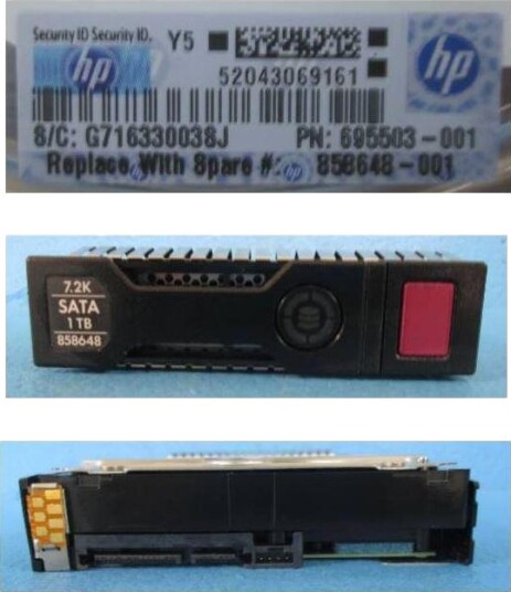 HP Harddisk 1TB SATA 3.5" 7200rpm