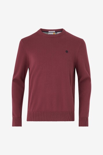 Timberland Genser Cotton YD Sweater Rød Timberland Genser Cotton YD Sweater Rød