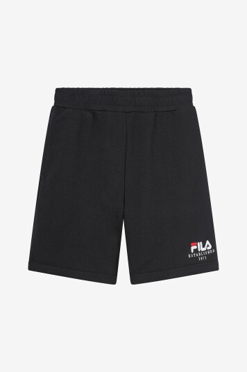 FILA Sweatshorts Carisio Regular Logo Svart FILA Sweatshorts Carisio Regular Logo Svart