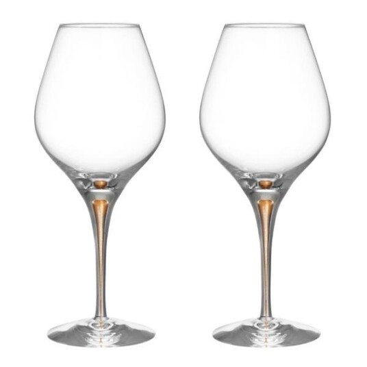 Orrefors  Intermezzo Aroma vinglass 62 cl 2 stk gull