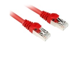 Sharkoon Koblingskabel Rj-45 Hann Til Rj-45 Hann 25 Cm Sftp Cat 6 Hvit