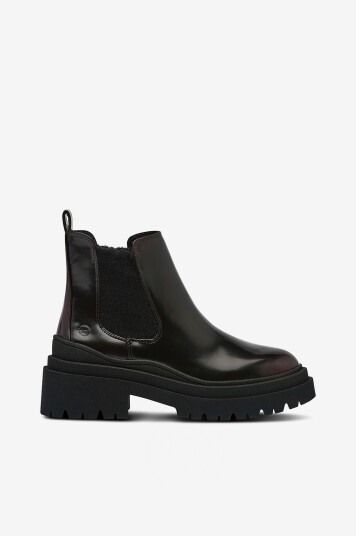 Tamaris   Chelseaboots   Rød