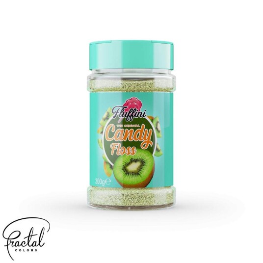 Sukkerspinn Sukker Fluffini  Kiwi 300g 