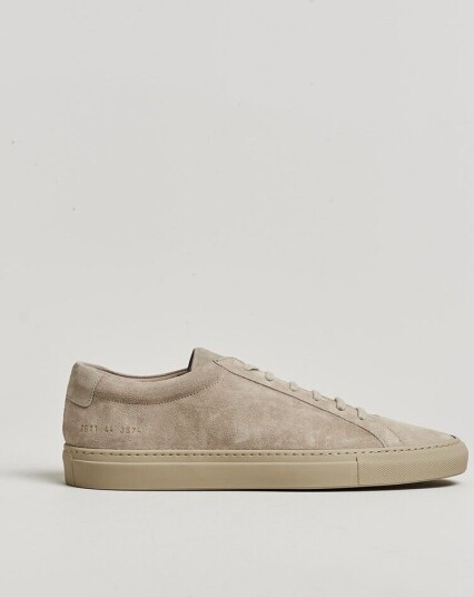 Common Projects Original Achilles Suede Sneaker Warm Grey Common Projects Original Achilles Suede Sneaker Warm Grey