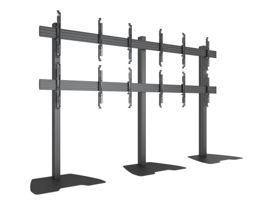 Multibrackets M Pro Series MBF3x2U - stativ - for 3x2 videovegg - svart
