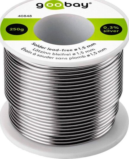 Goobay Loddetinn Blyfritt 1,5 mm (96,5% Tinn) 250 g